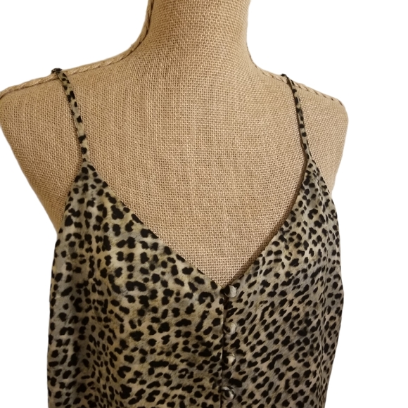 Cupcakes&Cashmere Jordane animal print camisole MD - Picture 9 of 13